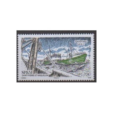 Saint-Pierre and Miquelon - 2022 - Nb 1278 - Boats