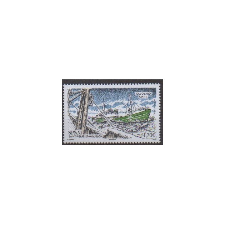 Buy this stamp of Saint-Pierre et Miquelon of the year 2022 (Savoyard).