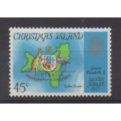 Christmas (Island) - 1977 - Nb 73 - Royalty - Coats of arms