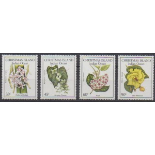 Acheter cette série de timbres des îles Christmas de l'année 1986 (No 219/222).