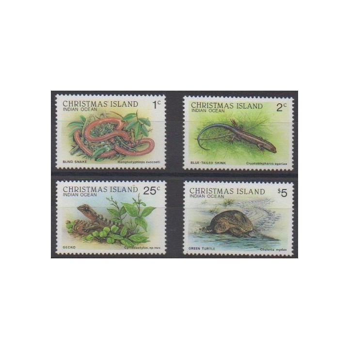 Buy this set of stamps of Christmas Island of the year 1987 (Nb 232/235).