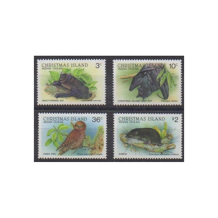 Buy this set of stamps of Christmas Island of the year 1987 (Nb 236/239).