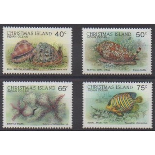 Buy this set of stamps of Christmas Island of the year 1987 (Nb 240/243).