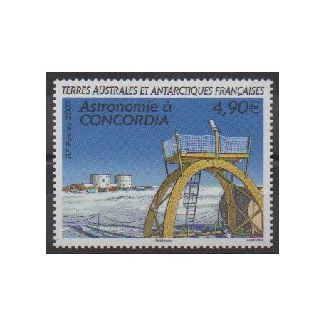 French Southern and Antarctic Territories - Post - 2007 - Nb 458 - Polar - Astronomy