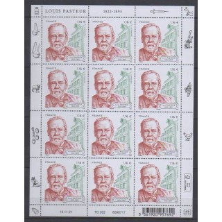 Acheter ce feuillet de France de l'année 2022 (No F49 - Louis Pasteur).