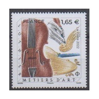 Acheter ce timbre de France de l'année 2022 (Luthier).