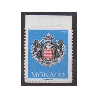 Buy this stamp of Monaco of the year 2022 (Ecopli).