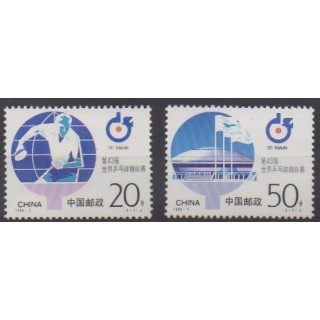 Acheter cette série de timbres de Chine de l'année 1995 (No 3284/3285).
