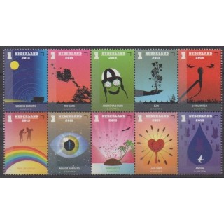 Buy this set of stamps of Netherlands of the year 2015 (Nb 3239/3248).