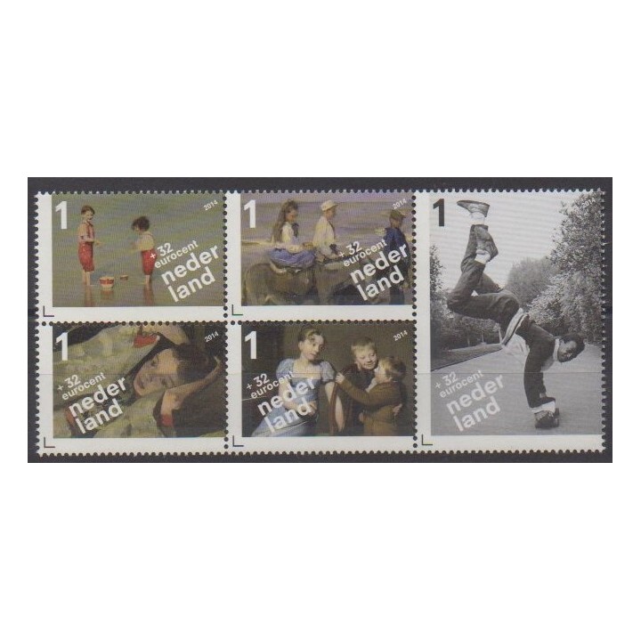 Buy this set of stamps of Netherlands of the year 2014 (Nb 3214/3218).