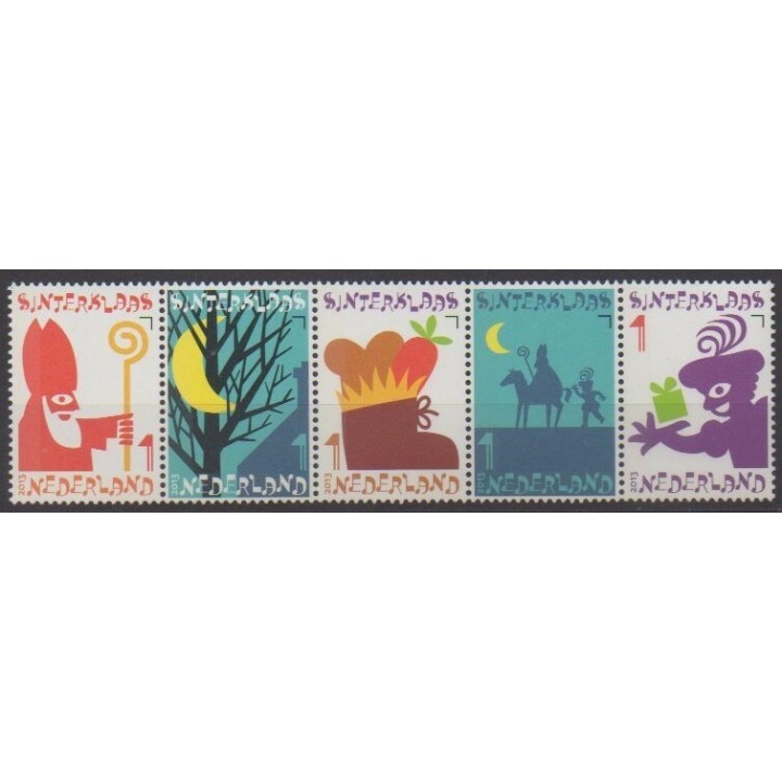 Acheter cette série de timbres des Pays-Bas de l'année 2013 (No 3090/3094).