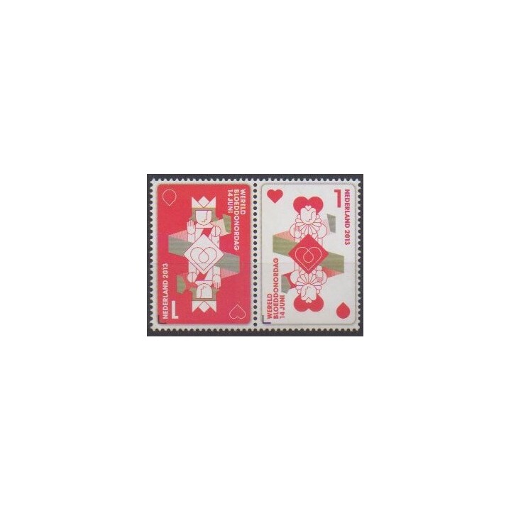 Acheter cette série de timbres des Pays-Bas de l'année 2013 (No 3054/3055).