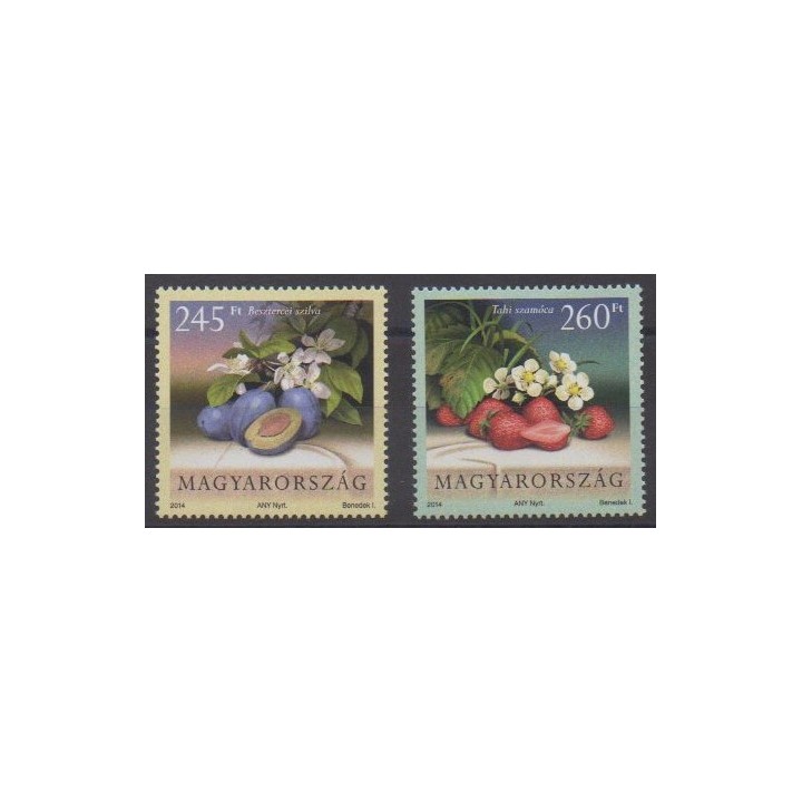 Buy this set of stamps of Hungary of the year 2014 (Nb 4579/4580).