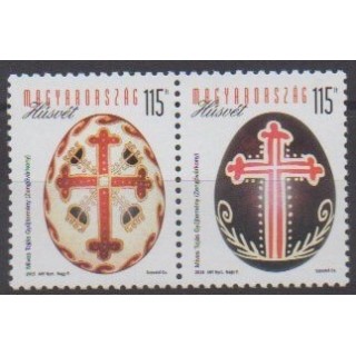 Acheter cette série de timbres de Hongrie de l'année 2015 (No 4605/4606).
