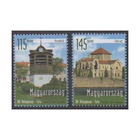 Hongrie - 2015 - No 4616/4617 - Monuments