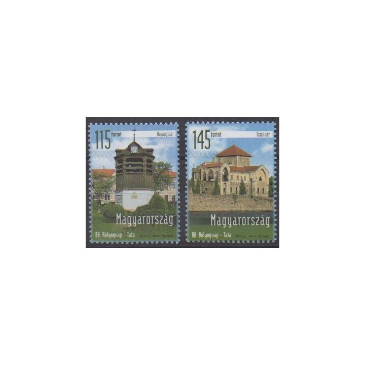 Buy this set of stamps of Hungary of the year 2015 (Nb 4616/4617).