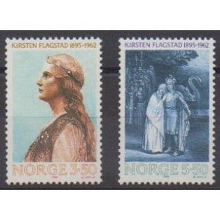 Buy this set of stamps of Norway of the year 1995 (Nb 1140/1141).