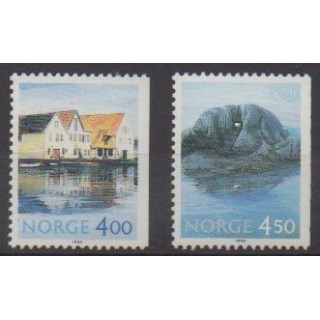 Buy this set of stamps of Norway of the year 1995 (Nb 1138/1139).