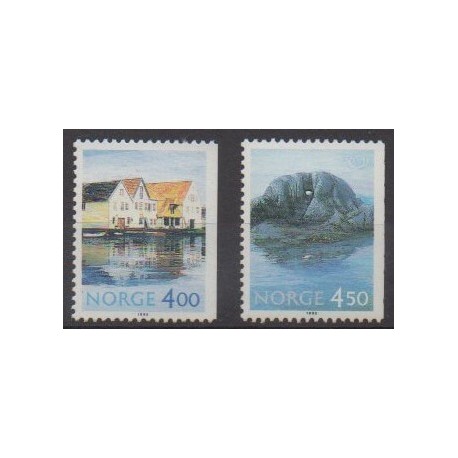 Norvège - 1995 - No 1138/1139 - Tourisme