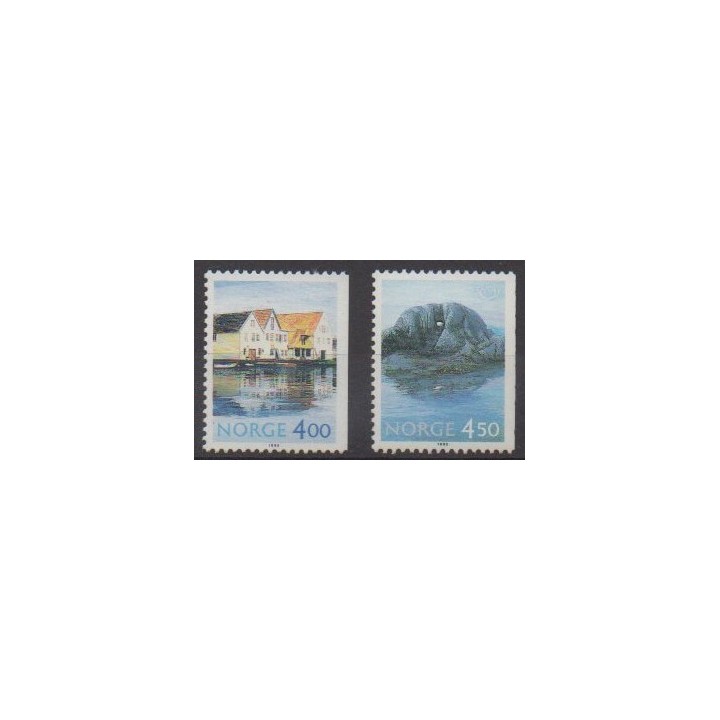 Acheter cette série de timbres de Norvège de l'année 1995 (No 1138/1139).