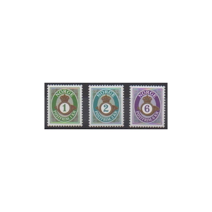 Buy this set of stamps of Norway of the year 2001 (Nb 1329/1331).