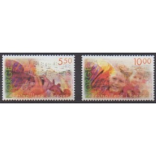 Acheter cette série de timbres de Norvège de l'année 2003 (No 1408/1409).