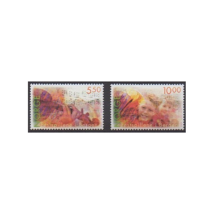 Buy this set of stamps of Norway of the year 2003 (Nb 1408/1409).