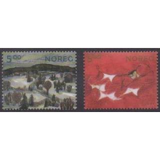 Buy this set of stamps of Norway of the year 2003 (Nb 1427/1428).