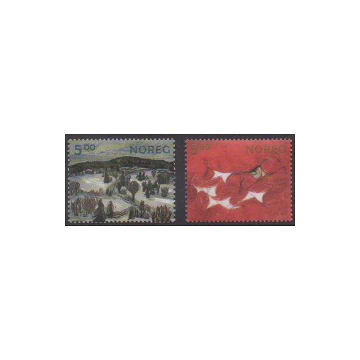 Acheter cette série de timbres de Norvège de l'année 2003 (No 1427/1428).