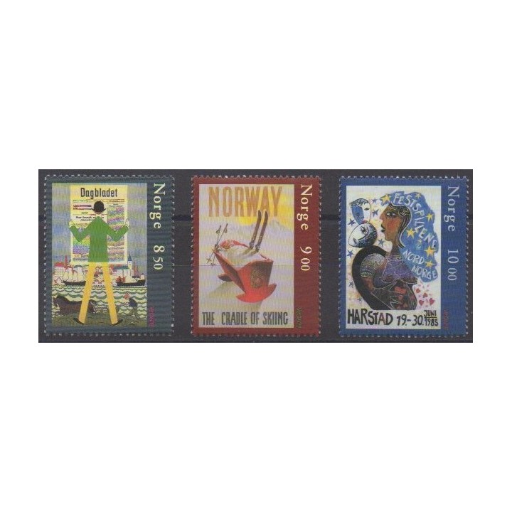 Acheter cette série de timbres de Norvège de l'année 2003 (No 1422/1424).