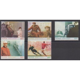 Buy this set of stamps of Norway of the year 2005 (Nb 1479/1483).