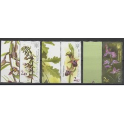 Ukraine - 2015 - No 1224/1226 - orchidées