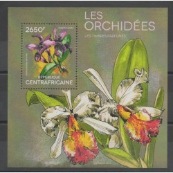 Centrafricaine (République) - 2014 - No BF 684 - orchidées
