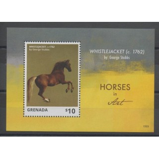 Timbres - chevaux - Grenade - 2015 - No BF 811