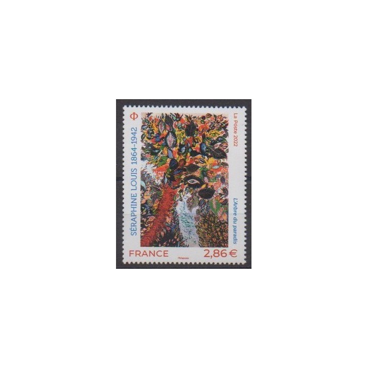 Buy this stamp of France of the year 2022 (Séraphine Louis).
