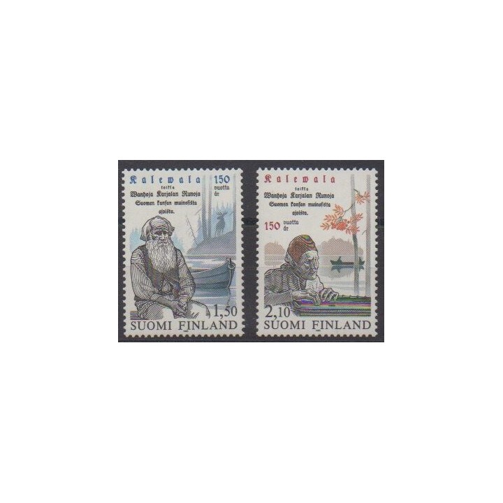 Buy this set of stamps of Finland of the year 1985 (Nb 919/920).
