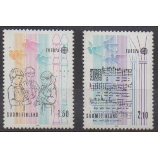 Acheter cette série de timbres de Finlande de l'année 1985 (No 932/933).