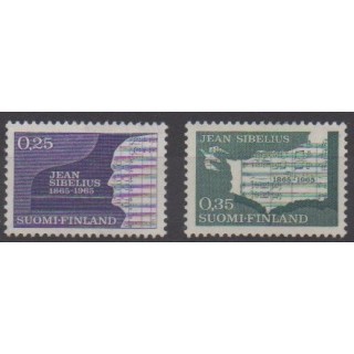 Acheter cette série de timbres de Finlande de l'année 1965 (No 575/576).