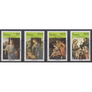 Acheter cette série de timbres de Gambie de l'année 2005 (No 4510/4513).