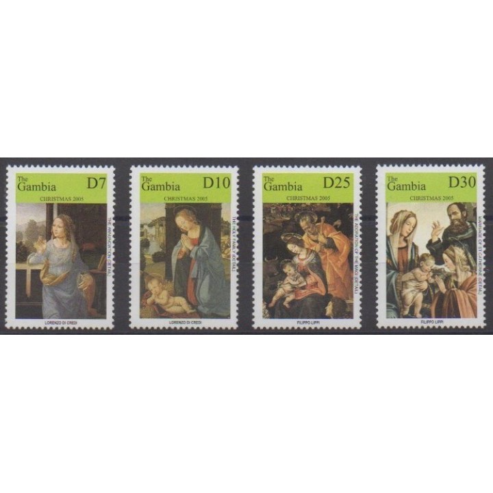 Buy this set of stamps of Gambia of the year 2005 (Nb 4510/4513).