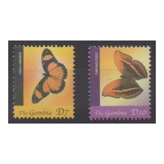 Acheter cette série de timbres de Gambie de l'année 2005 (No 4487/4488).