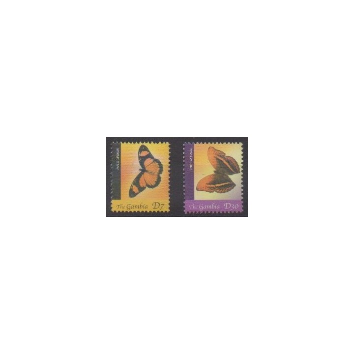 Acheter cette série de timbres de Gambie de l'année 2005 (No 4487/4488).