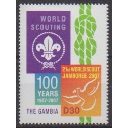 Gambie - 2007 - No 4609 - Scoutisme