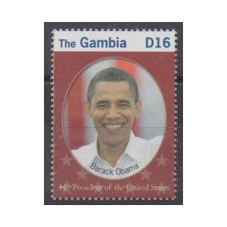 Acheter ce timbre de Gambie de l'année 2009 (No 4856).