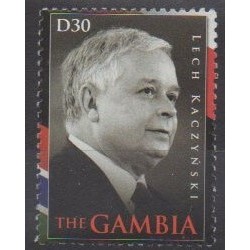Gambie - 2010 - No 4938 - Célébrités