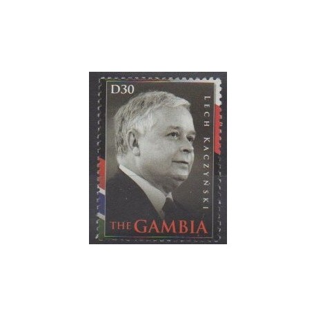Gambie - 2010 - No 4938 - Célébrités