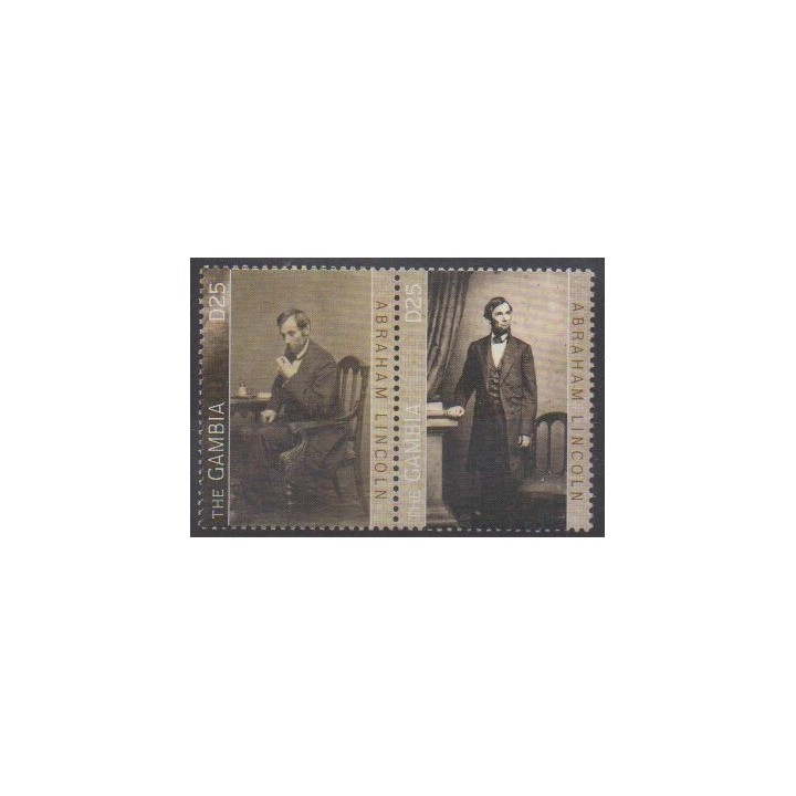 Buy this set of stamps of Gambia of the year 2011 (Nb 5142/5143).