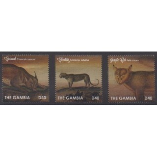 Acheter cette série de timbres de Gambie de l'année 2012 (No 5321/5323).