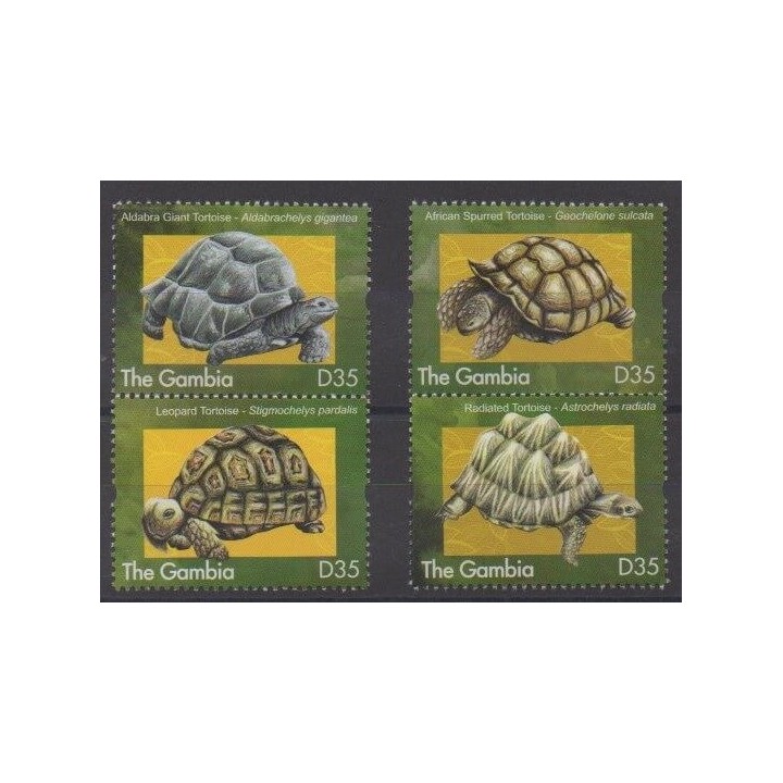 Acheter cette série de timbres de Gambie de l'année 2013 (No 5282/5285).