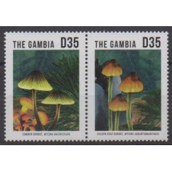 Gambia - 2013 - Nb 5348/5349 - Mushrooms